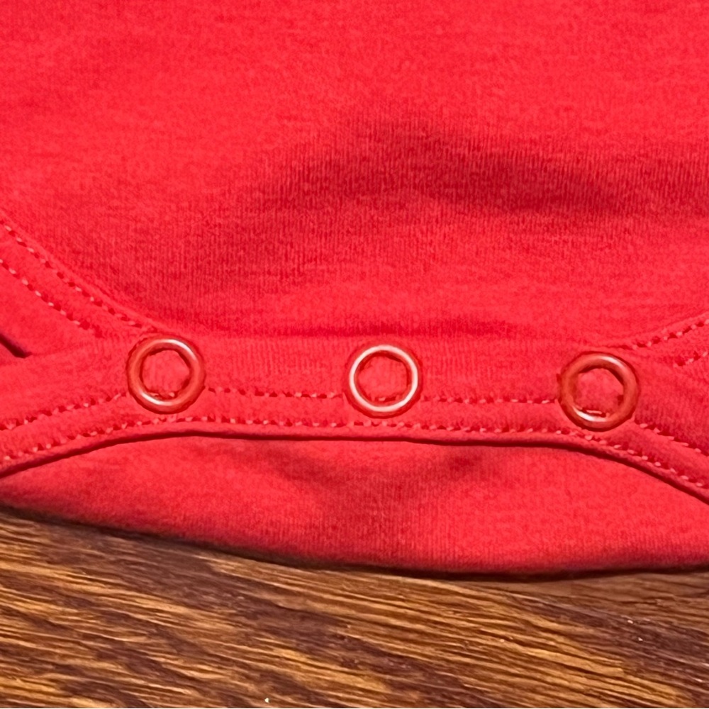 T.B.B.C. Tatum's Turtleneck (Unisex) in Richmond Red, Size 18-24M - Picture 6 of 11